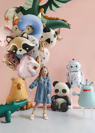 Folieballon Robot, 37x80 cm van Partydeco koop je bij Partywinkel