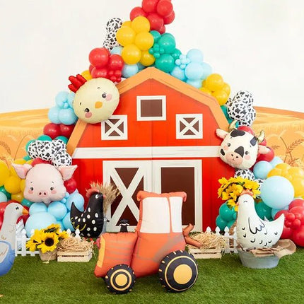 Folieballon Varken, 61x36 cm, mix van Partydeco koop je bij Partywinkel