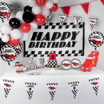 Formule 1 Gevelvlag Race 1,5m van Boland koop je bij Partywinkel
