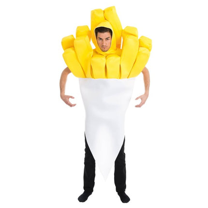 Pommes-Kostüm für Erwachsene, Einheitsgröße