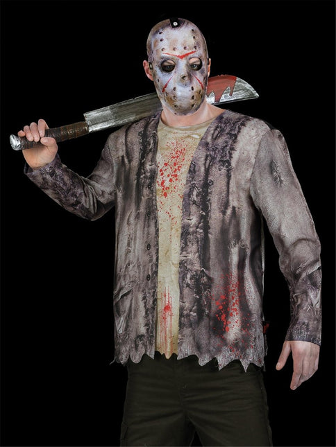 Friday The 13th, Jason Voorhees Machete & Mask Kit van Smiffys koop je bij Partywinkel