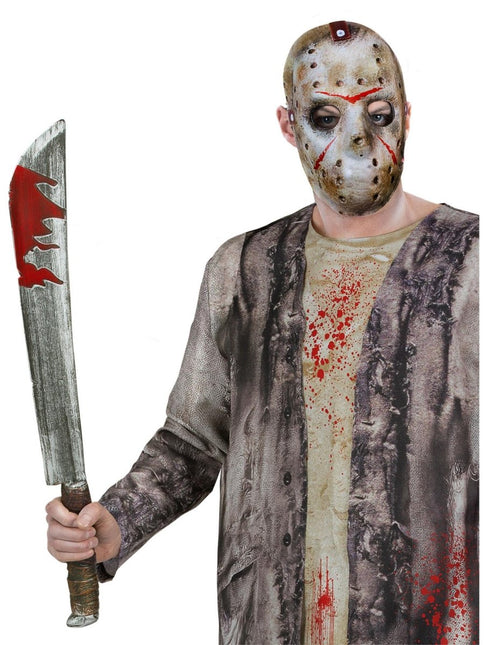 Friday The 13th, Jason Voorhees Machete & Mask Kit van Smiffys koop je bij Partywinkel