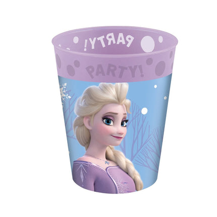 Frozen Beker Herbruikbaar 250ml van Procos koop je bij Partywinkel