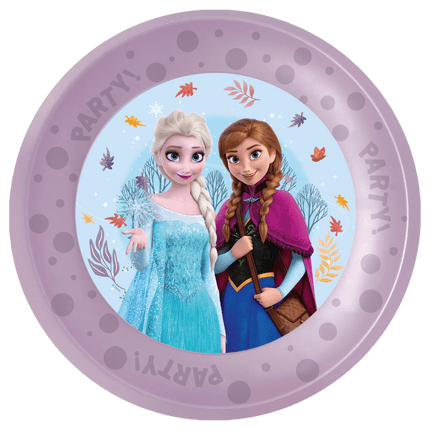Frozen Borden 21cm 4st van Procos koop je bij Partywinkel