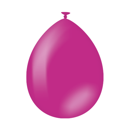 Fuchsia Ballonnen 30cm 25st - Partywinkel - 8716764242700
