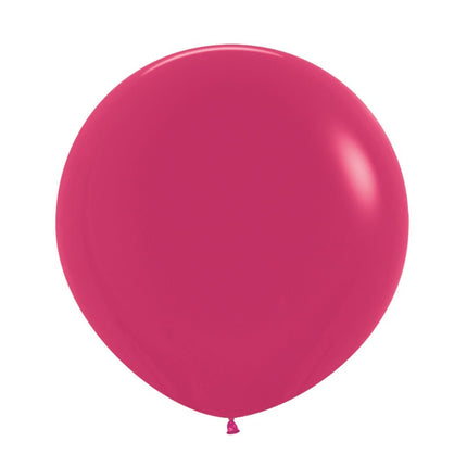 Fuchsia Ballonnen Framboos 61cm 3st van Sempertex koop je bij Partywinkel