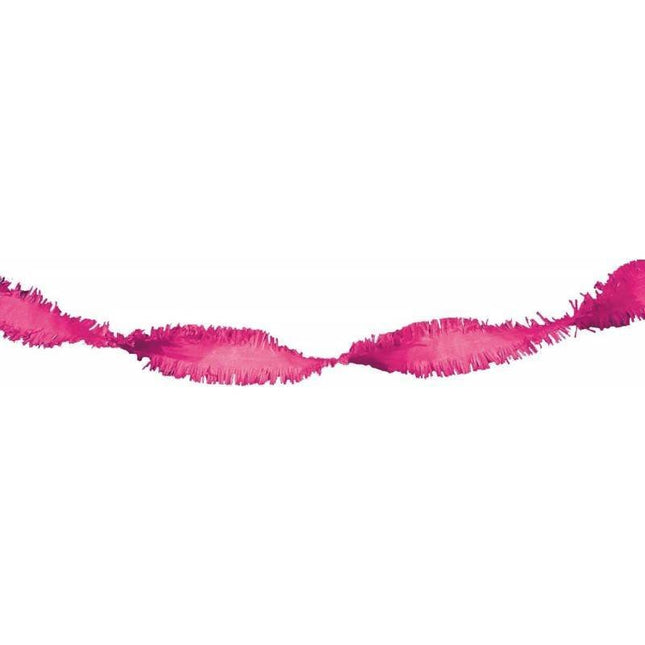 Fuchsia Slingers Crepe 24m - Partywinkel - 5712735011668