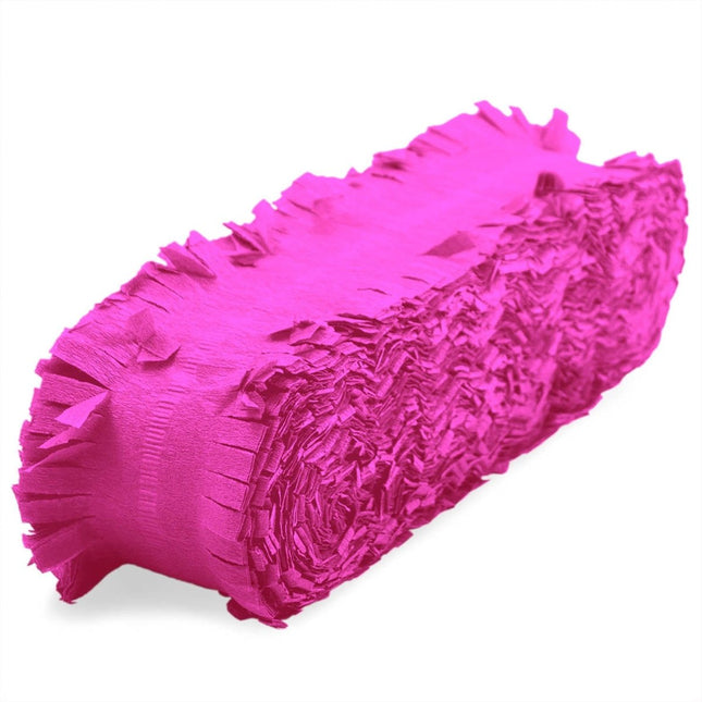 Fuchsia Slingers Crepe 24m - Partywinkel - 5712735011668