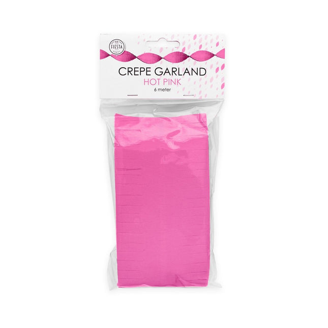 Fuchsia Slingers Crepe 6m - Partywinkel - 5712735011491