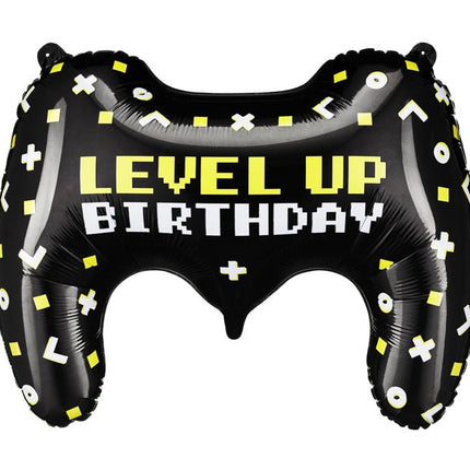 Gaming Party Helium Ballon Leeg 60cm van Partydeco koop je bij Partywinkel