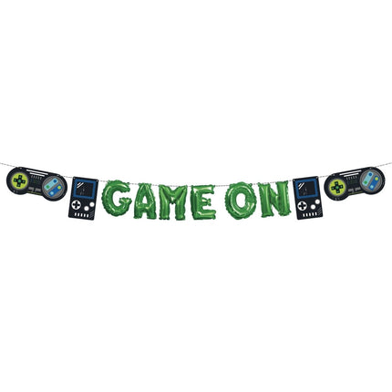 Gaming Party Letterslinger Game On van Unique koop je bij Partywinkel