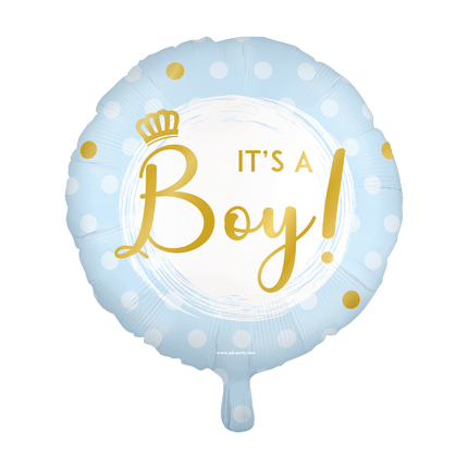 Geboorte Helium Ballon It'S A Boy Leeg 45cm van Paper Dreams koop je bij Partywinkel