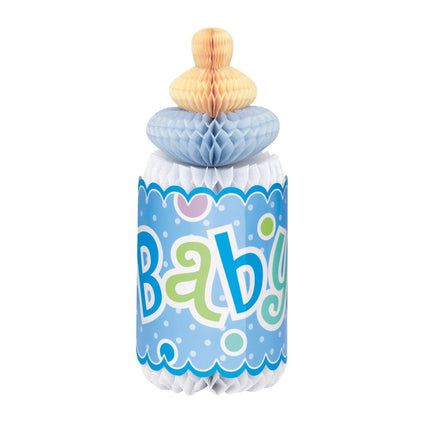 Geboorte Honeycomb Baby Blauw van Unique koop je bij Partywinkel