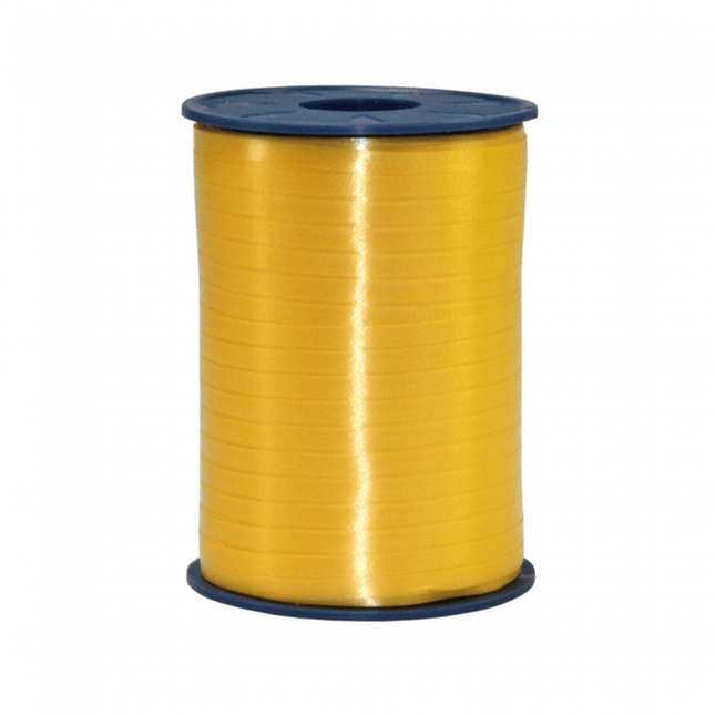 Geel Lint 5mm 500m - Partywinkel - 5712735008507