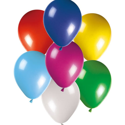 Gekleurde Ballonnen Leeg 30cm 100st van Procos koop je bij Partywinkel