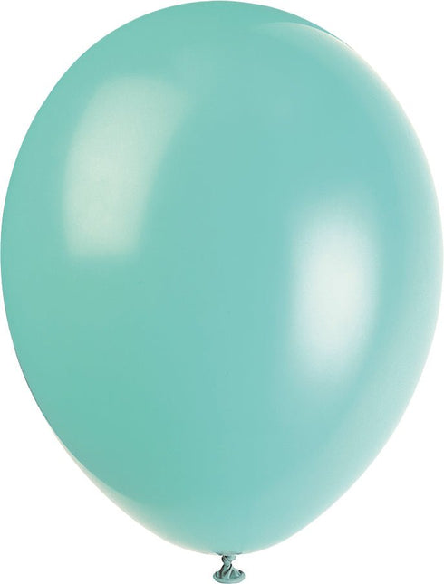 Gekleurde Ballonnen Pastel Glans 30cm 10st van Unique koop je bij Partywinkel