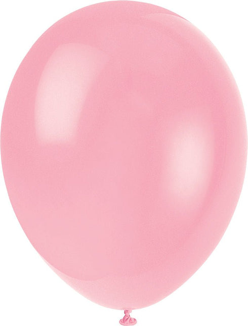Gekleurde Ballonnen Pastel Glans 30cm 10st van Unique koop je bij Partywinkel