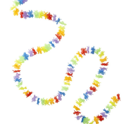 Gekleurde Hawaii Krans 3m van Widmann koop je bij Partywinkel