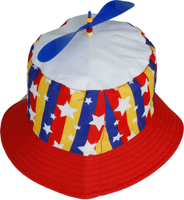 Gekleurde Hoed Met Proppellor van Fiestas Guirca koop je bij Partywinkel