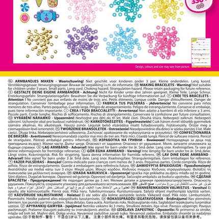 Gekleurde Knutselset Kawaii Armbanden Maken 4st - Partywinkel - 8714274029835