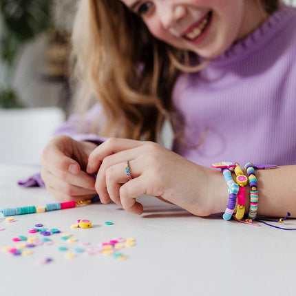 Gekleurde Knutselset Kawaii Armbanden Maken 4st - Partywinkel - 8714274029835