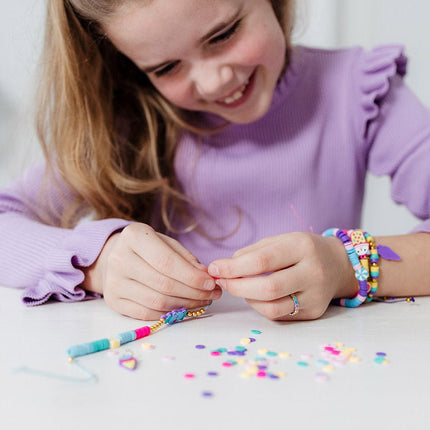 Gekleurde Knutselset Kawaii Armbanden Maken 4st - Partywinkel - 8714274029835
