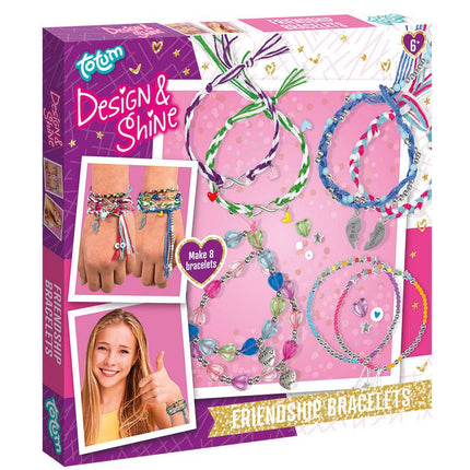 Gekleurde Knutselset Vriendschapsarmbanden Maken - Partywinkel - 8714274028197