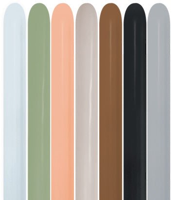 Gekleurde Modellleerballonnen Latex 1,52m 100st van Sempertex koop je bij Partywinkel