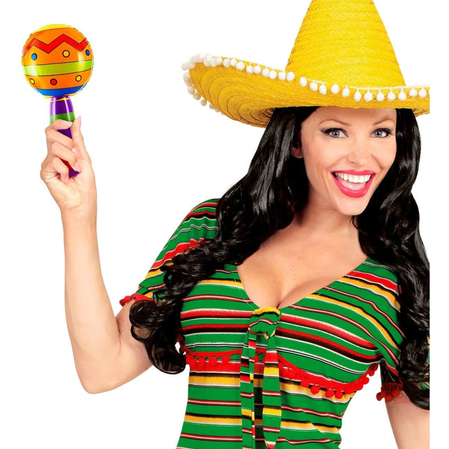 Gekleurde Opblaas Samballen 20cm van Widmann koop je bij Partywinkel