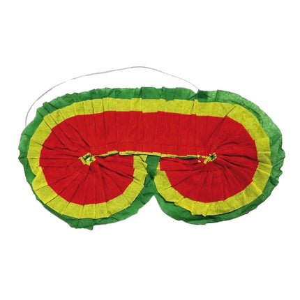 Gekleurde Pinata Masker 40cm van VDV Benefit koop je bij Partywinkel