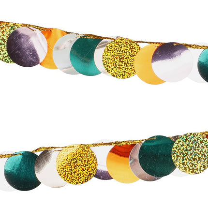 Gekleurde Slinger 2,2m van Partydeco koop je bij Partywinkel