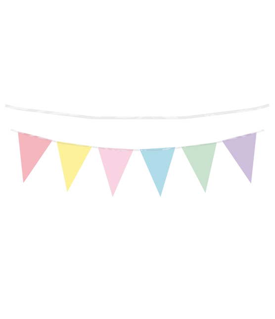 Gekleurde Slinger Pastel multi colour van Paper Dreams koop je bij Partywinkel