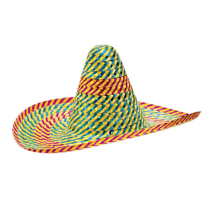 Gekleurde Sombrero 50cm van Widmann koop je bij Partywinkel
