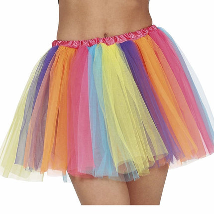 Gekleurde Tutu van Fiestas Guirca koop je bij Partywinkel