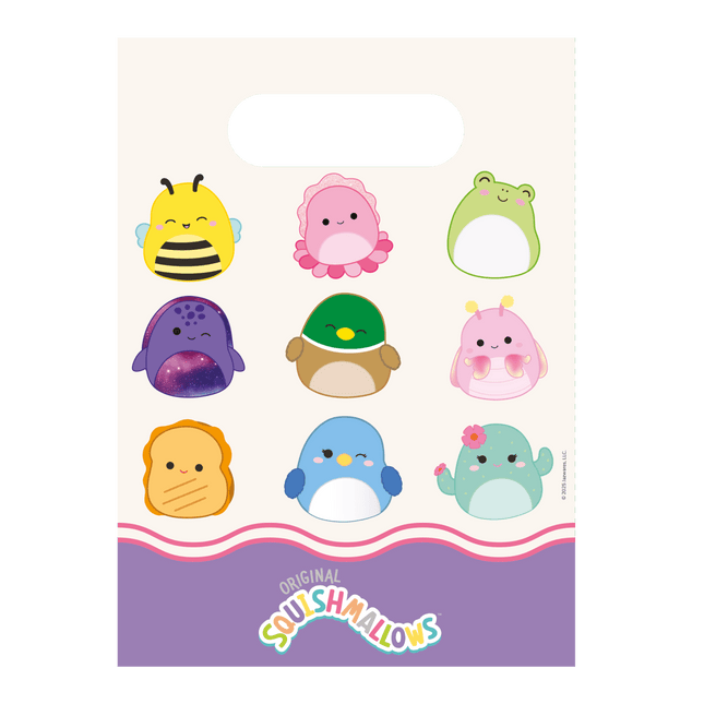 Gekleurde Uitdeelzakjes Squishmallows van WeFiesta koop je bij Partywinkel