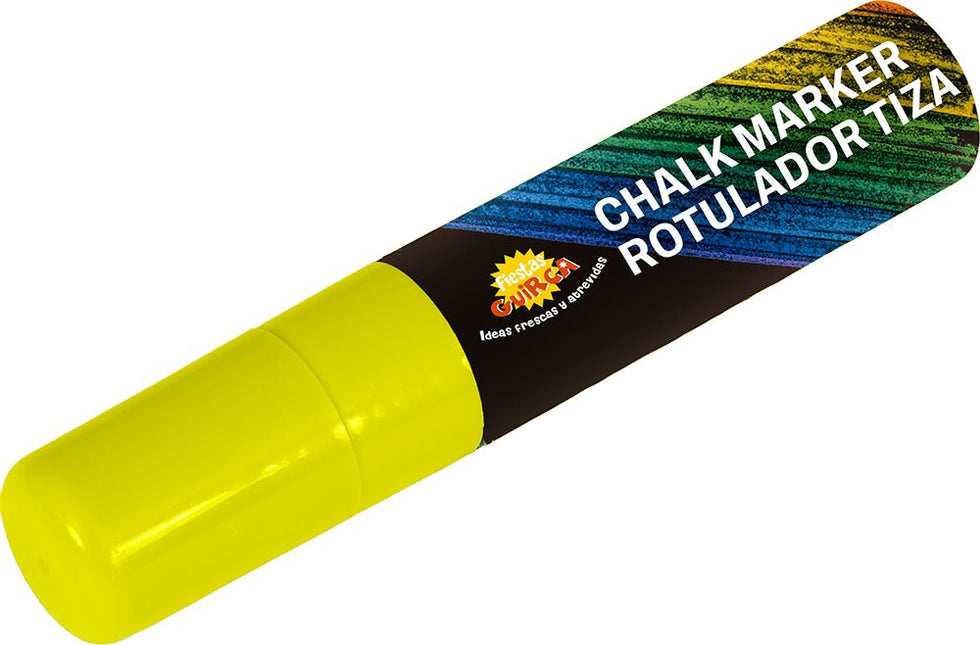 Gele Krijtstift van Fiestas Guirca koop je bij Partywinkel