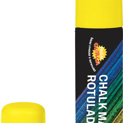Gele Krijtstift van Fiestas Guirca koop je bij Partywinkel
