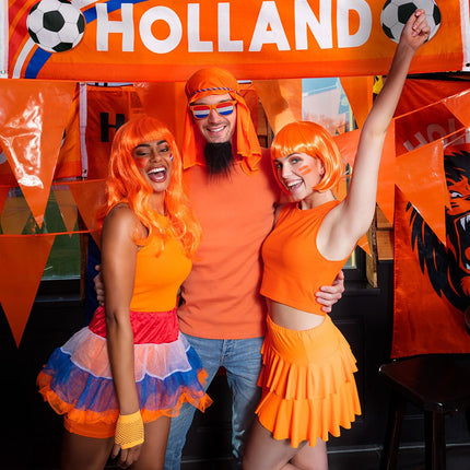 Gevelvlag Brullende Leeuw 1,5m van Boland koop je bij Partywinkel