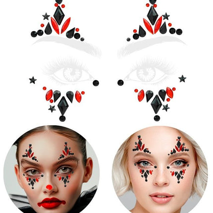 Gezichtsdecoratie Clown van Widmann koop je bij Partywinkel