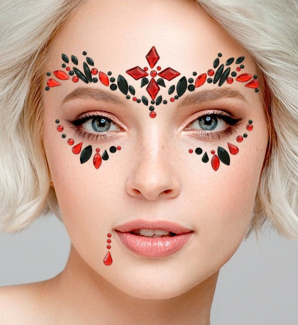 Gezichtsdecoratie Vampier Halloween van Widmann koop je bij Partywinkel