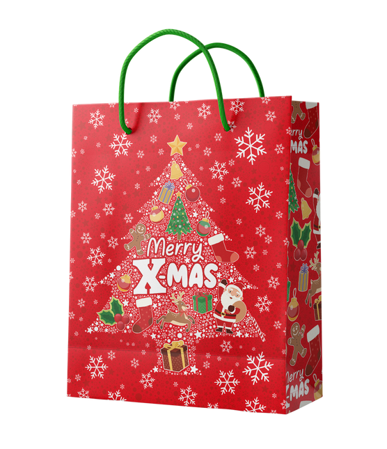 Geschenktüte L - X-mas
