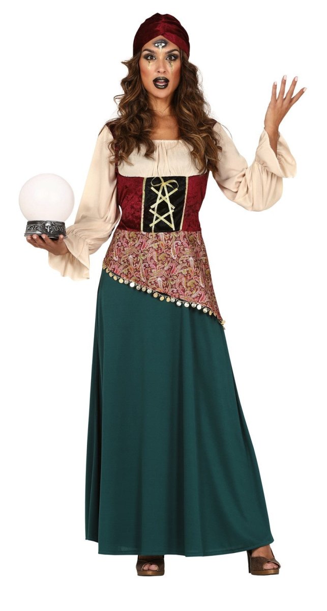Zigeunerin Halloween Kostüm Damen – Partywinkel