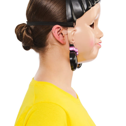 Mädchen Puppe Maske - Tintenfisch Spiel