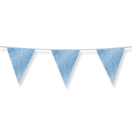 Blaue Girlande Glitter 6m