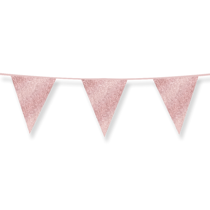 Rose Gold Girlande Glitter 6m