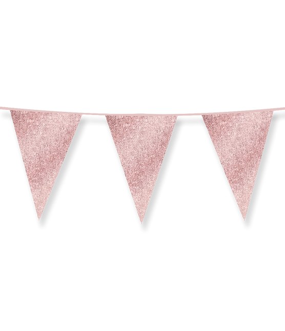 Rose Gold Girlande Glitter 6m