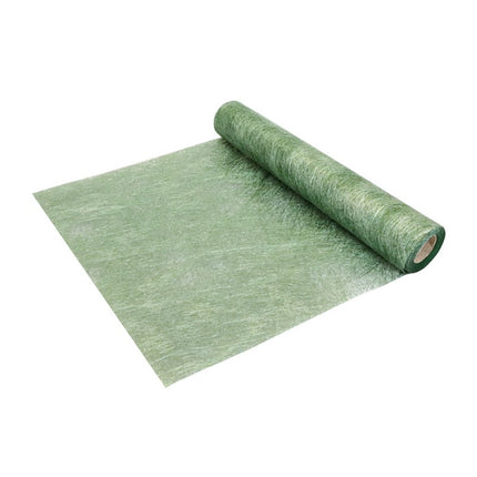 Grüner Tischläufer Glänzend 10m