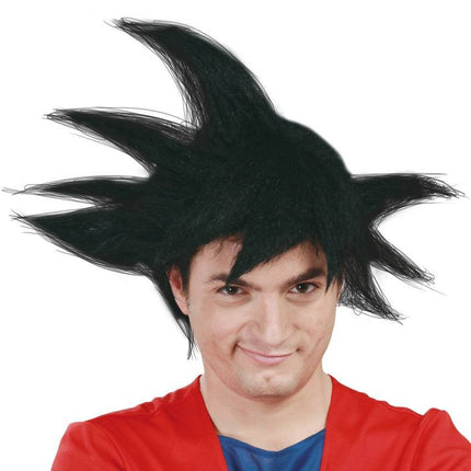 Goku Pruik Dragon Ball Z - Partywinkel - 8434077048238