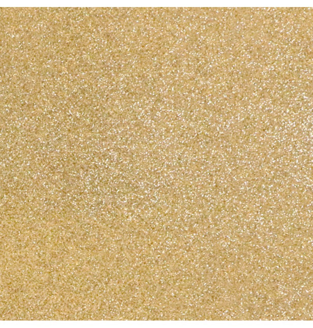 Goldene Tischdecke Glitter 3m