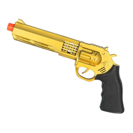 Goud Nep Pistool Viper 26cm van Boland koop je bij Partywinkel